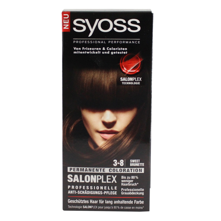 Köp Syoss Coloration 3-8 Sweet Brunette online på nohea
